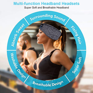 Sports Headband Bluetooth Headphones