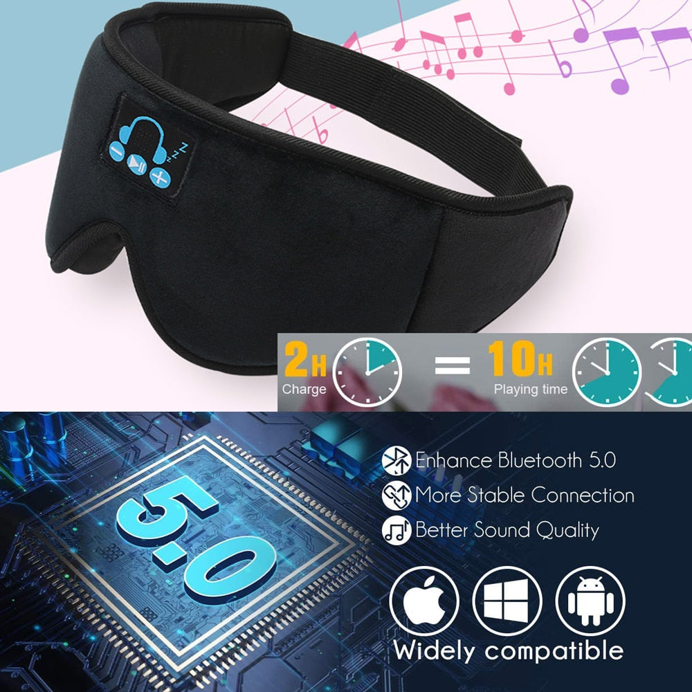 Wireless Bluetooth Sleep Eye Cover